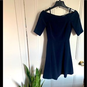 Navy blue dress 👗with pockets!